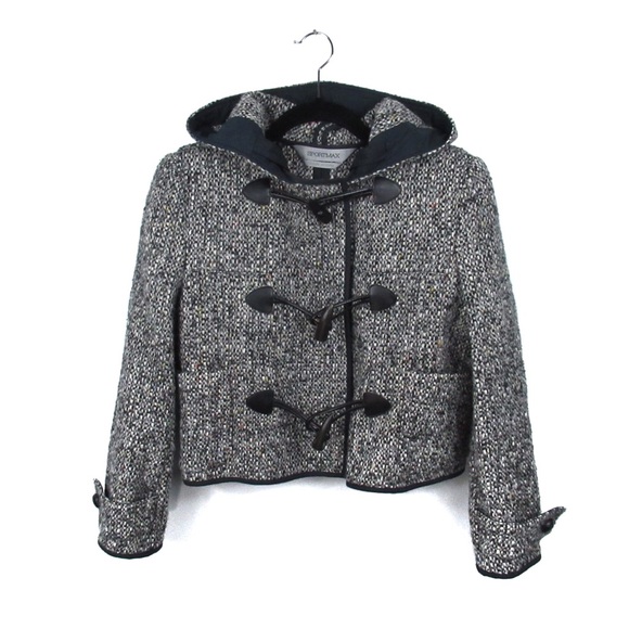 MaxMara Jackets & Blazers - Sportmax by MaxMara Cropped Toggle Jacket Sz 42